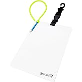 Saekodive A4 Dive Slate with Pencil and Clip - 8" x 11" - Diving Writing Board, Scuba Notepad, Underwater Notepad