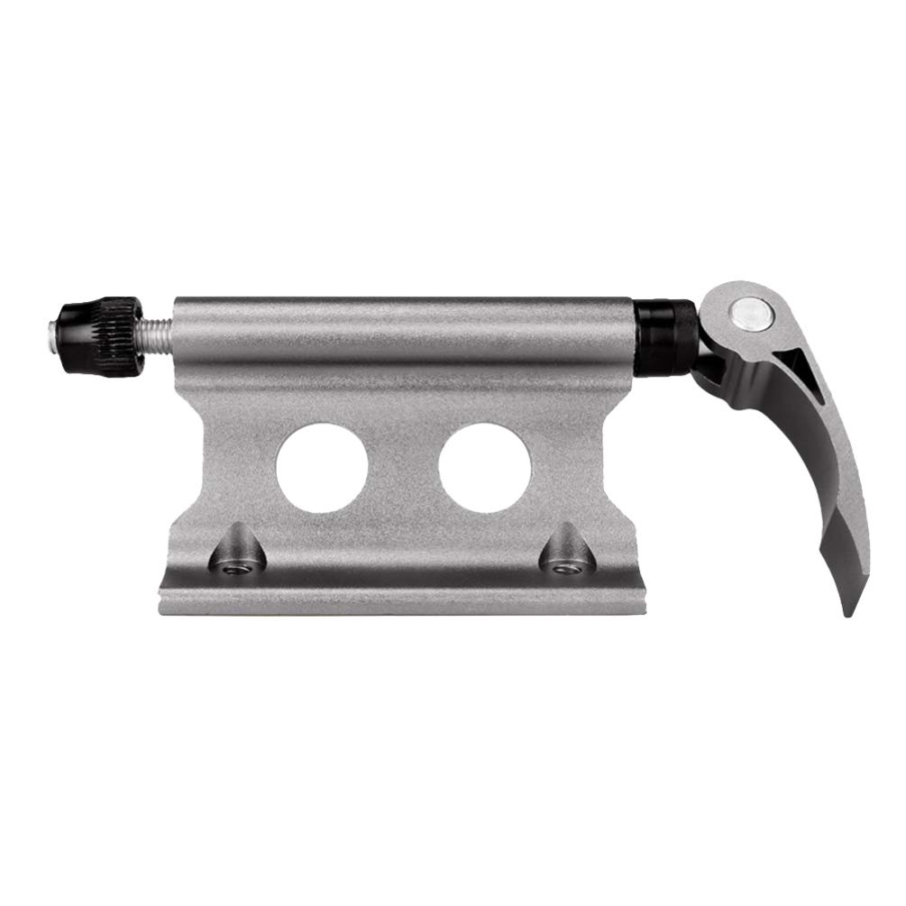 VOSAREA Bike Fork Mount Mountain Bike Front Wheel Holder Quick Release Bike Block Fork Mount Bicycle Fork Mount for Outdoor Travel Transporting Bicycle