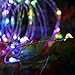 CrazyFire 33ft/10m Starry String Light, 100 LED Copper Wire Star Fairy Light DIY Home Decorative Light with DC Power Adapter for Indoor Christmas Halloween Party Wedding Patio Garden-Multicolor Light