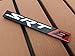 Deselen - LP-BS11 - Car Emblem Chrome Stickers Decals Badge Labeling for Dodge Charger, Challenger Hellcat, Viper, neon, Jeep Grand Cherokee, Wrangler, Compass, Patriot SRT8, Pack of 2 (Black)