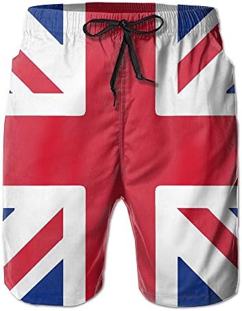 The British Flag Men's Summer Beach Board Shorts Quick Dry Swimming Surf Trunks