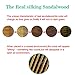 GAINWELL Sandalwood anti-static handmade comb,Pocket comb,Beard comb