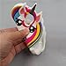 Rainbow Unicorn Samsung Galaxy S4 Case,Awin 3D Cute Cartoon Rainbow Unicorn Horse Animal Soft Silicone Rubber Case for Samsung Galaxy Galaxy S4 IV i9500