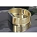 For Fitbit Charge 2 Bands, bayite Replacement Bands Metal Bracelet Bangle for Fitbit Charge 2 Adjustable Gold 5.5