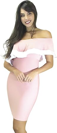 vestido branco com babado no ombro