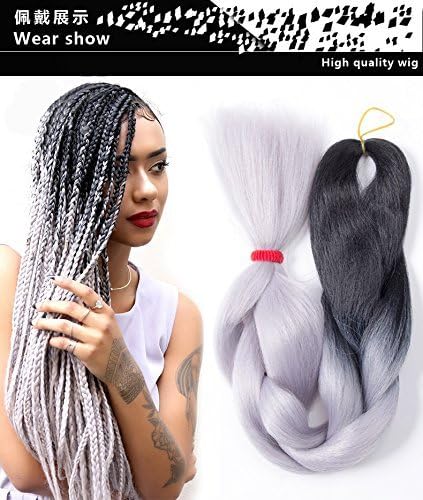 3Pcs/Lot Wholesale Ombre Kanekalon Braiding Hair 24 100g/pc Jumbo Box Twist Synthetic Expression Hair Extension Cheap Braiding Hair by Rqueen