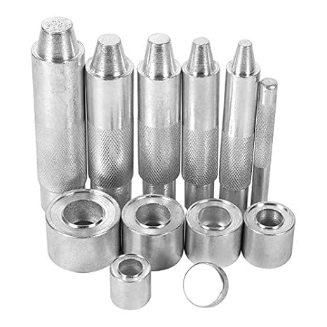 Elvy 1 Pcs Grommet Punch Tool Eyelet Hole Punch Die Tool Grommet