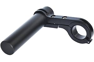 UPANBIKE Bike Handlebar Extender Aluminum Alloy Bracket Extension for Bicycle Speedometer Mount Headlight Flashlight Lamp Hol