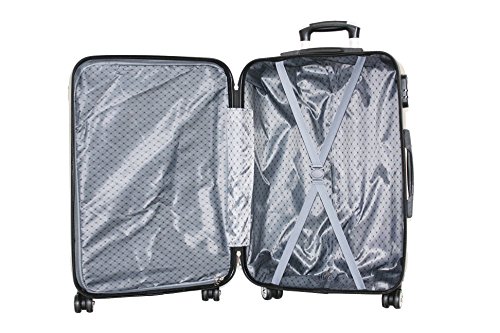 Trolley Ryanair ABS Rigido Bagaglio a Mano idoneo Cm.55x40x20 Ruote 4