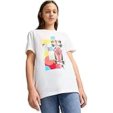 PUMA Unisex-Child Scuderia Ferrari Graphic T-Shirt, Puma White SS25, X-Large