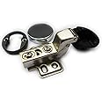 HnFshop 1.5 inches (35mm) Hydraulic solf-Close Cabinet Hinge for Glass Door (Insert)
