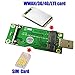 powerday Mini PCI-E to USB Adapter with SIM Card Slot for WWAN/LTE Module