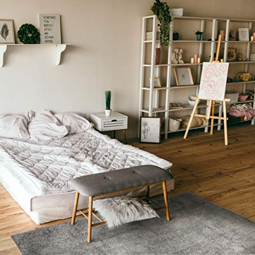 image for Modern Shaggy Area Rug Pad| 39.3 x 60.2 Size | Ultra Soft, Luxury Carp