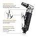 DRILLPRO Air Die Grinder, 1/4'' Air Angle Die Grinder, Pneumatic Cut Off Polisher, Cleaning Cutting Tool + 1/4