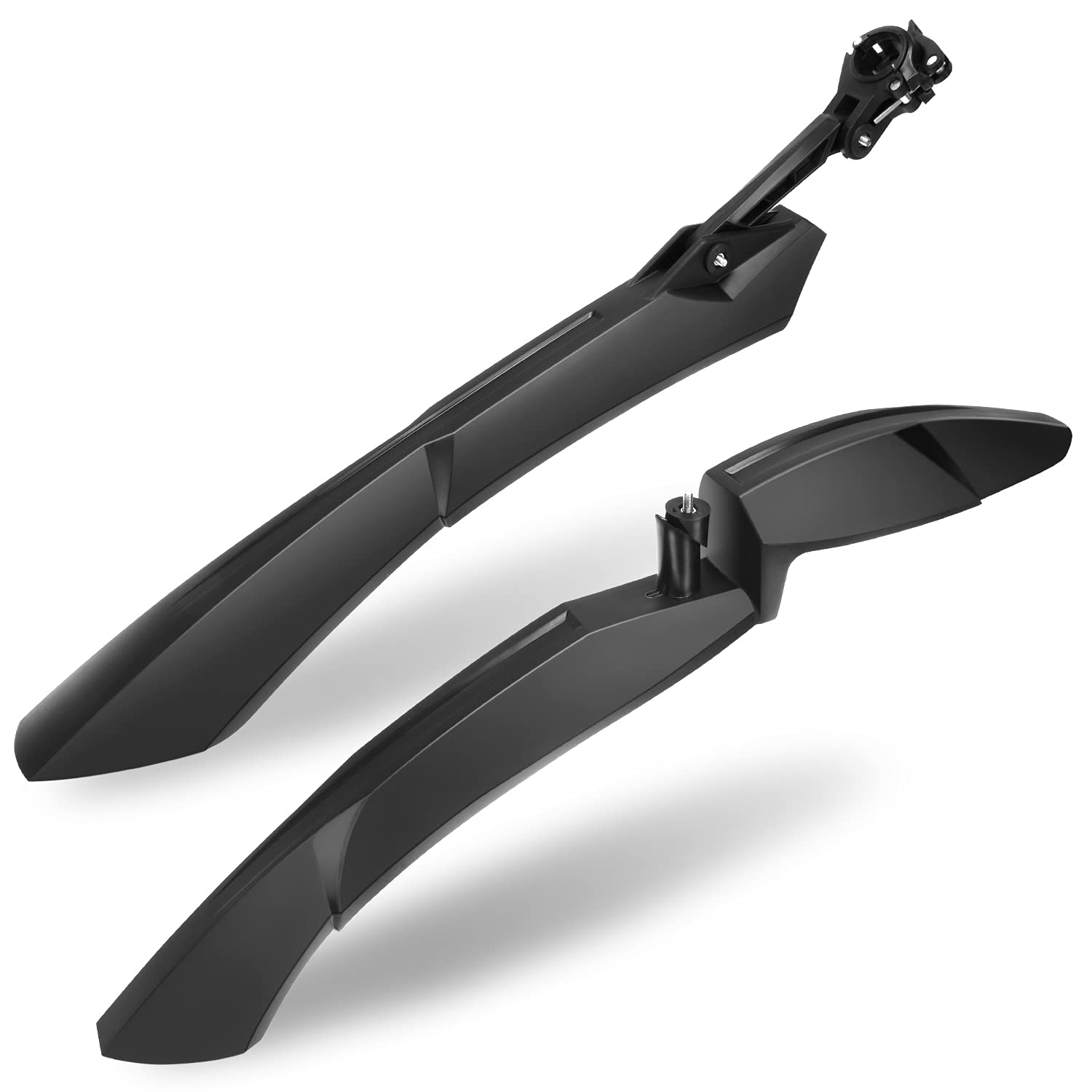 Homoto Bicycle Mudguard Set [24-29 Inches] – Universal Quick Disassembly Bicycle Mudguard, Mountain Bike MTB Mudguard for Protection Against Splash Water and Dirt, Bicycle Accessories