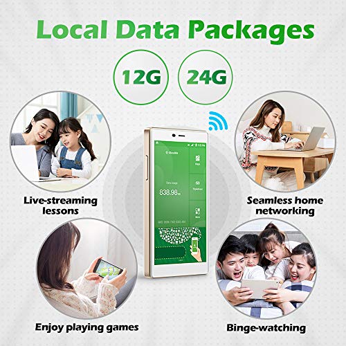 GlocalMe G4 Pro 4G LTE Mobile Hotspot, Worldwide WiFi Portable High Speed WiFi Hotspot with US