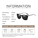 Mens Women Hot Classic Retro Driving Polarized Wayfarer 100% UV400 Protection Rectangle Sunglasses