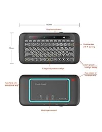 Colorido teclado retroiluminado H9 Mini