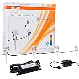 SYLVANIA LIGHTIFY by Osram - Smart Home- LED Landscape Lighting Set LIGHTIFY LED Gardenspot Mini RGB / LED Outdoor lighting kit with removable stakes / Includes 9 lights and power supply by Osram