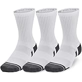 Under Armour Men's Performance Cotton Mid Socks (3 Pairs)