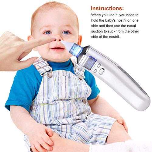 Nasal Aspirator, Nasal Aspirator for Baby, Baby Nasal Aspirator