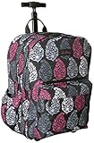 Vera Bradley Women's Lighten up Rolling Backpack