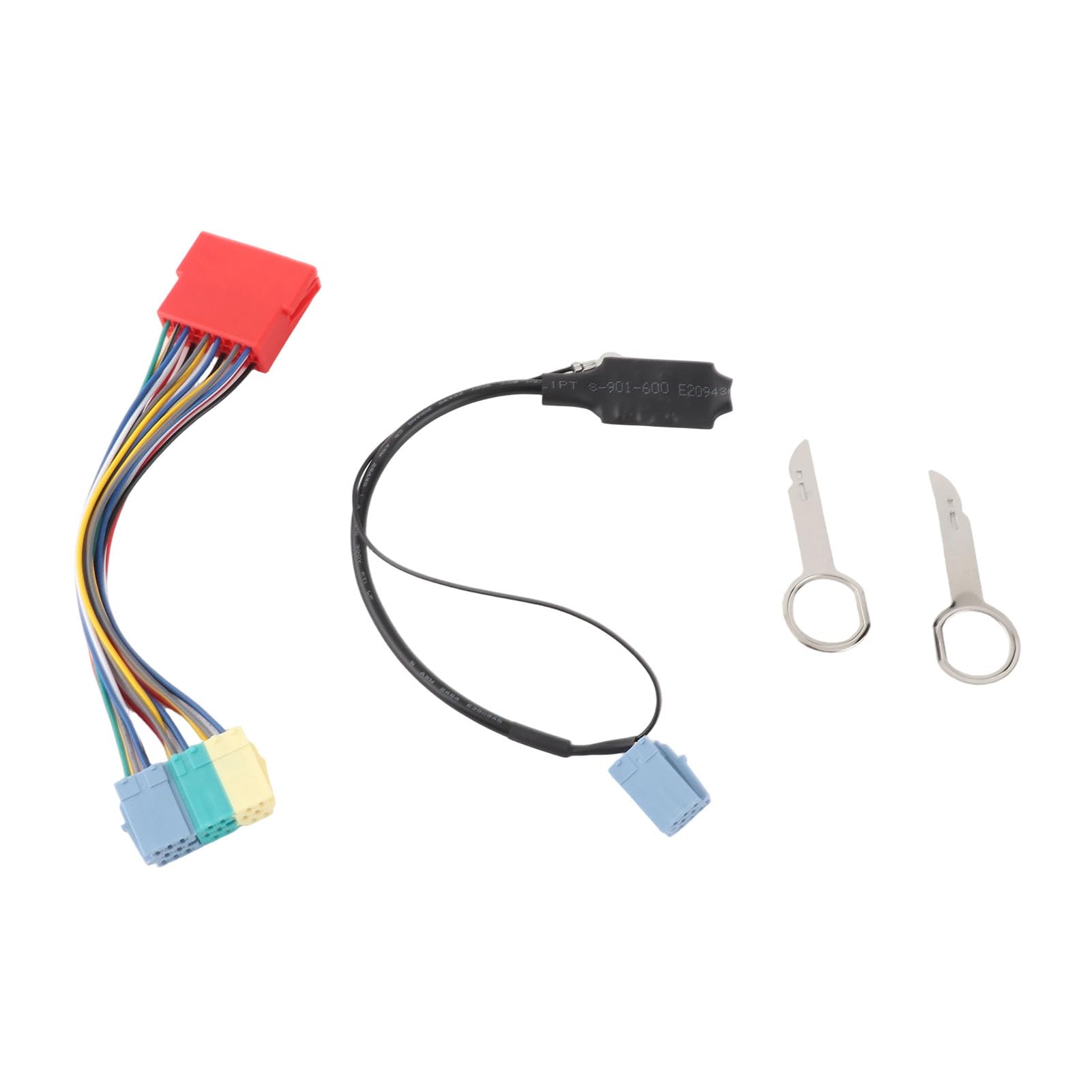 Dioche Bluetooth Car Radio Adapter, Bluemusic Bluetooth Audio Interface 20pin/8pin Bluetooth 5.0 Audio Adapter Radio Connector Car Stereo Fits for 8L 8P