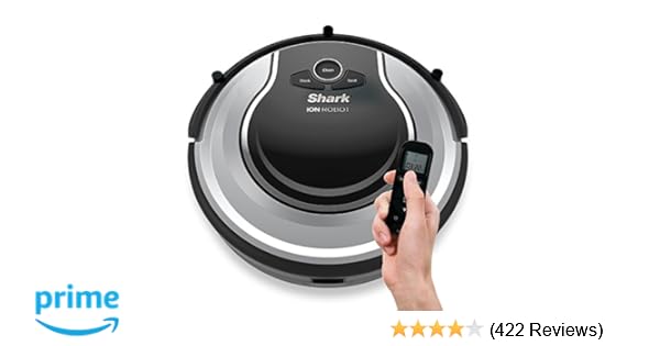 Amazon.com: Shark ION Robot Dual-Action Robot Vacuum Cleaner with 1-Hour Plus of Cleaning Time, Smart Sensor Navigation and Remote Control (RV720): Home & ...