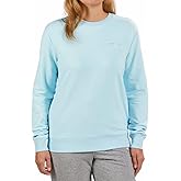 Fila Womens Midweight French Terry Crewneck Long Sleeve Sweatshirt