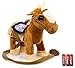 Toysery Kids Walking Pony Walk Along Toy Stuffed Plush Pony Toy, Realistic Walking Actions with Horse Sounds and Music (Battery Operated) Colors May Vary