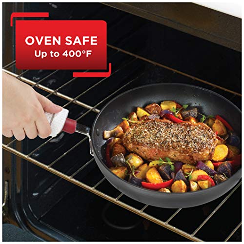 Tfal Ultimate Hard Anodized Nonstick Cookware Set 12 Piece Pots and