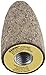 Norton Gemini 57A24-R Type 18 Abrasive Grinding Cone, Aluminum Oxide, 24190 rpm, 1-1/2 Diameter x 3