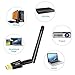 USB Wifi Adapter for Faster Wifi - USB Wifi Antenna for Laptop and Desktop - 600 MBPS - Dual Band for Lightning Fast Connection. 5 Minute Install for Windows and Mac - USBNovel USB Dongle