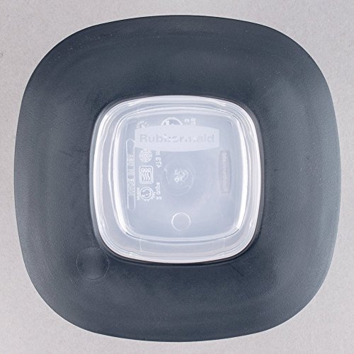 Rubbermaid Premier Food Storage Container, 1.25 Cup, Grey (6 Pack