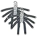 Luxury Living Bumps Be-Gone XL Bendable Foam Light Weight Plastic Clothes Hangers 08 - Pack .