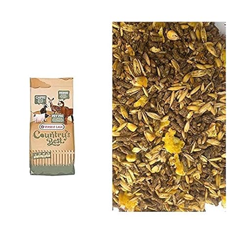 Doppelpack 1 x 20Kg Capri Mash Ziegenfutter + 1 x 25Kg HTC Ziegenmüsli