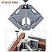TOYOTERU 90 Degree Corner Clamp Adjustable Bench Vise Tool for Woodworking Welding Doweling Aquarium Cabinet Frame Water Tank - Single Handle with Gloves