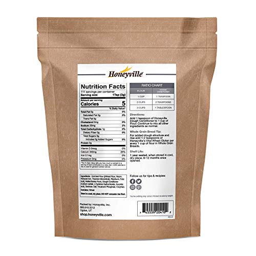 Honeyville Dough Conditioner All Grain Bread Improver, Dough Enhancer