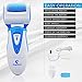 Rechargeable Electric Callus Remover And Set Of Stainless Steel Nail-Clippers Pedicure Tools By Magnifeko