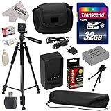 Must Have Accessory Kit for Canon PowerShot G1X G16 G15 SX50HS SX40HS SX50 SX40 HS Digital Camera Includes 32GB High-Speed SDHC Card + Card Reader + Opteka NB-10L 1800mAh Ultra High Capacity Li-ion Battery Pack + Rapid Charger + Deluxe Padded Carrying Case + Professional 60