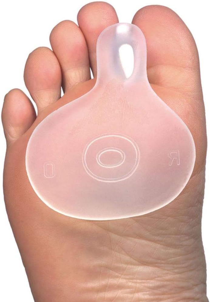 Silipos Softzone Gel Metatarsal Pad w/Toe Spreader, Small/Medium by Silipos