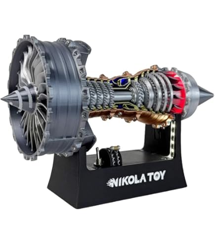 Modelo De Um Motor Turbofan De Aeronave | Parcelamento Sem Juros