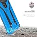LG V30 Case - Zizo [Static Series] Shockproof [Military Grade Drop Tested] w/ Kickstand [LG V30 Heavy Duty Case] Impact Resistant, Blue/Black