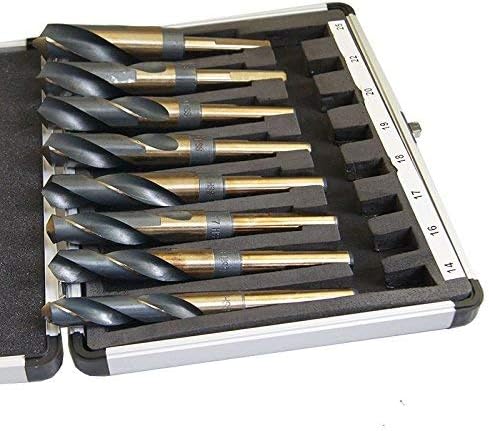 KATSU Reduced Shank HSS Drill Bits Set 8Pcs