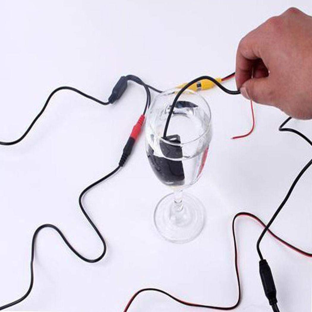 YAGOT Cámara HD de Marcha atrás Coche Impermeable A Prueba de choques Visión Nocturna Estacionamiento en reversa Cámara de visión Trasera Cámara de Video Deportiva y de acción