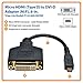 Tripp Lite 6-Inch Micro-HDMI (Type D) to DVI-D Cable Adapter (M/F), 6-in. (P132-06N-MICRO) 6
