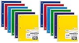 Mead Spiral Notebook, College Ruled, 1 Subject, 70 Sheets, 7.5