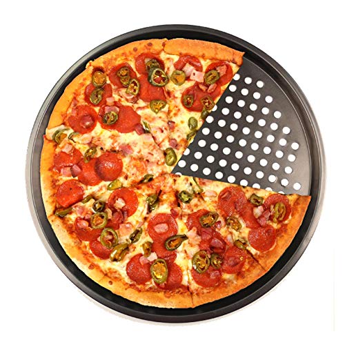 Pizza Pans With Holes 12 Inch Bottom in Diameter Pizza Pan Dishwasher