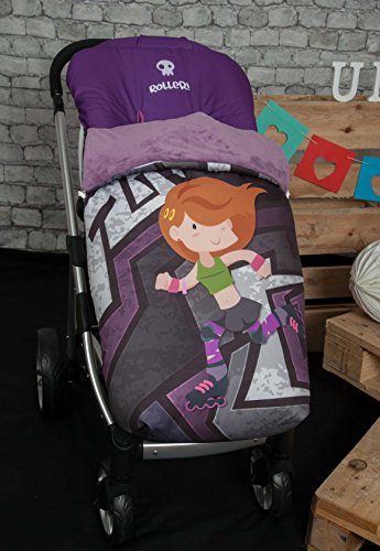 Happy Way Fußsack für Kinderwagen Roller, Unisex