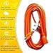 Epicord 16/3 Extension Cord Outdoor Extension Cord (100 ft) Orange heavy duty extension cord